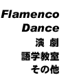Flamenco,Dance,演劇,語学教室,その他